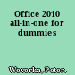 Office 2010 all-in-one for dummies