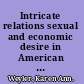 Intricate relations sexual and economic desire in American fiction, 1789-1814 /