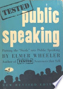 Elmer Wheeler's tested public speaking /