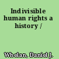 Indivisible human rights a history /
