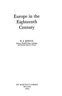 Europe in the eighteenth century /