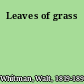 Leaves of grass