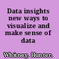 Data insights new ways to visualize and make sense of data /