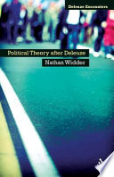 Political theory after Deleuze