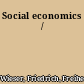 Social economics /