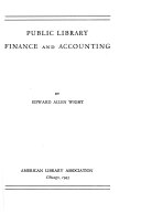 Public library finance and accounting /