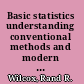 Basic statistics understanding conventional methods and modern insights /