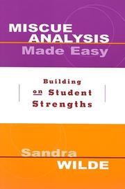 Miscue analysis made easy : building on student strengths /