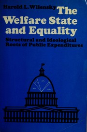 The welfare state and equality : structural and ideological roots of public expenditures /