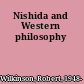 Nishida and Western philosophy
