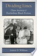 Dividing lines class anxiety and postbellum black fiction /