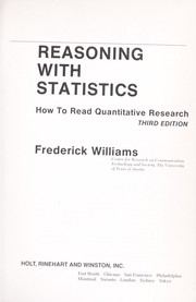 Reasoning with statistics : how to read quantitative research /