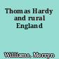 Thomas Hardy and rural England