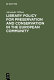 Library policy for preservation and conservation in the European Community : principles, practices and the contribution of new information technologies /