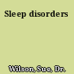 Sleep disorders