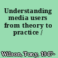 Understanding media users from theory to practice /