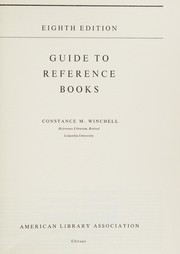 Guide to reference books