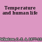 Temperature and human life