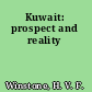 Kuwait: prospect and reality