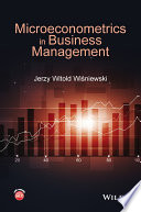 Microeconometrics in business management /