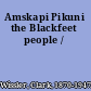 Amskapi Pikuni the Blackfeet people /