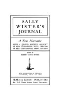 Sally Wister's journal /