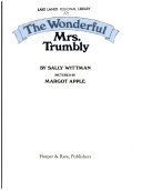 The wonderful Mrs. Trumbly /