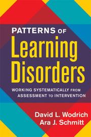 Patterns of learning disorders : working systematically from assessment to intervention /