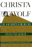 The author's dimension : selected essays /