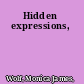 Hidden expressions,