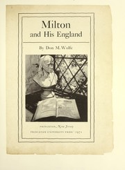 Milton and his England /