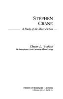 Stephen Crane : a study of the short fiction /