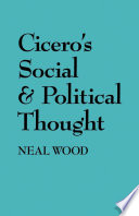 Cicero's social and political thought /