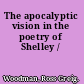 The apocalyptic vision in the poetry of Shelley /