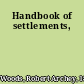 Handbook of settlements,