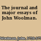 The journal and major essays of John Woolman.