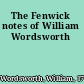 The Fenwick notes of William Wordsworth
