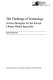 The challenge of technology : action strategies for the school library media specialist /