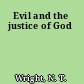 Evil and the justice of God