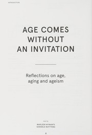 Age-from the anatomy of life to the architecture of living /