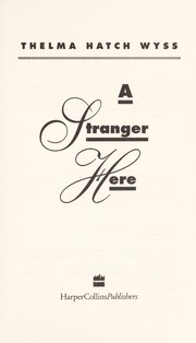 A stranger here /