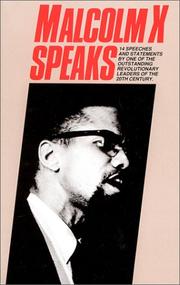 Malcolm X speaks : selected speeches and statements /