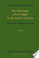 The philosophy of civil rights in the context of China