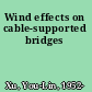 Wind effects on cable-supported bridges