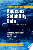 Handbook of aqueous solubility data