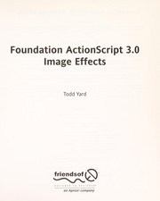 Foundation ActionScript 3.0 image effects