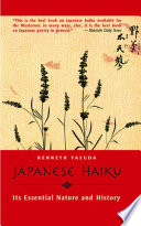 The Japanese Haiku