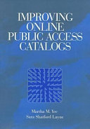 Improving online public access catalogs /