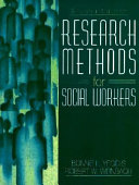 Research methods for social workers /