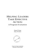 Helping leaders take effective action a program evaluation /